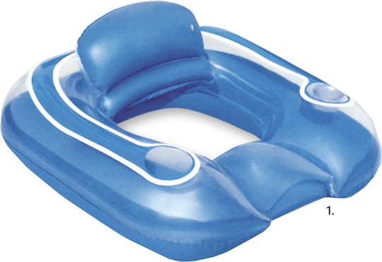 Bestway Inflatable Float for Sea Light Blue 102x94cm