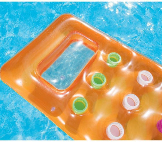Bestway Aufblasbare Pool-Luftmatratze Orange 188x71cm