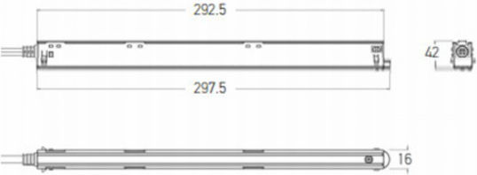 Zambelis Lights Τροφοδοτικό LED Μαγνητικής Ράγας IP20 Ισχύος 250W με Τάση Εξόδου 48V