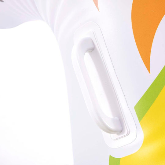 Intex Παιδικό Φουσκωτό Στρώμα Θαλάσσης Unicorn με Χειρολαβές 163x86cm