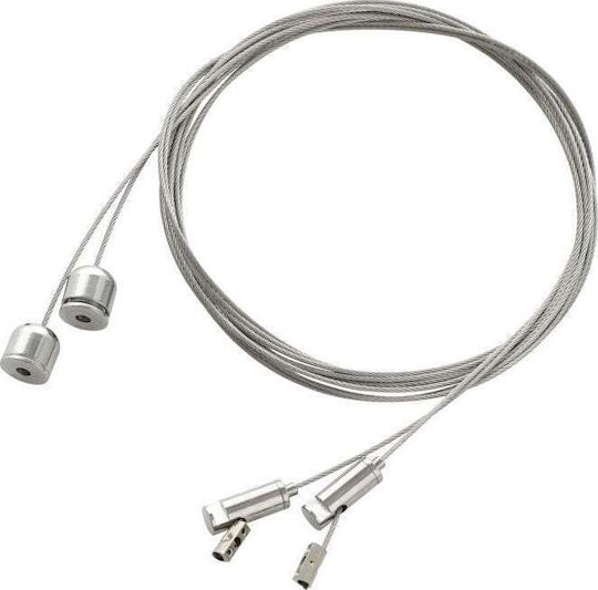 Eglo Mounting Suspension for Lighting Fixtures Silver 98804