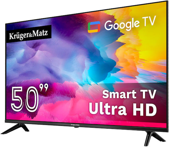 Kruger & Matz Смарт Телевизор 50" 4K UHD Direct LED KM0250UHD-SA (2024)