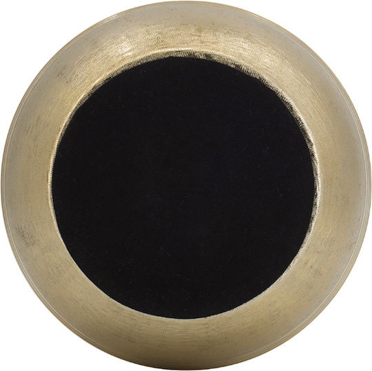 Artekko Κασπώ Αλουμινίου Χρυσό 21.5x21.5x22.5εκ.