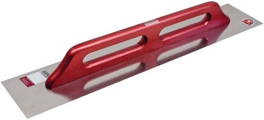 Modeco Σπάτουλα Inox Φινιρίσματος 130x480mm Σπάτουλα Inox 480x130mm με Ξύλινη Λαβή MN-73-380