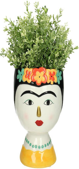 ArteLibre Planter Stone Multicolour 15x15x20.5cm.