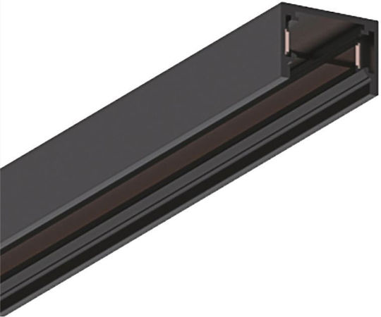 Viokef Mounting Rail for Lighting Fixtures Black 02/0501-2