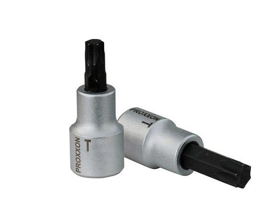 Proxxon Bit-Stecknuss mit Torx-Bit und Antriebsvierkant 1/2'' Größe T55x55mm 1Stück