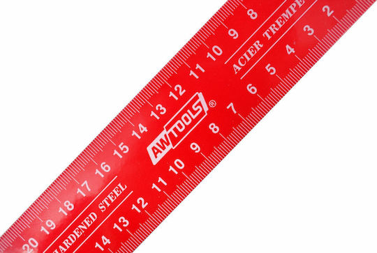 AWTools Γωνιόμετρο Μαραγκών Ατσάλινο Μήκους 30εκ.