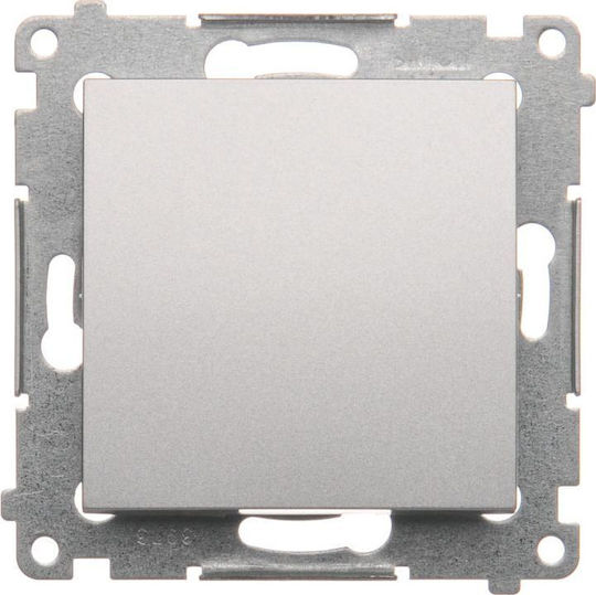Kontakt-Simon Schalterknopf in Gray Farbe DP1.01/43