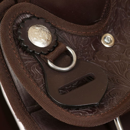 vidaXL Horse Saddle 33cm 91351