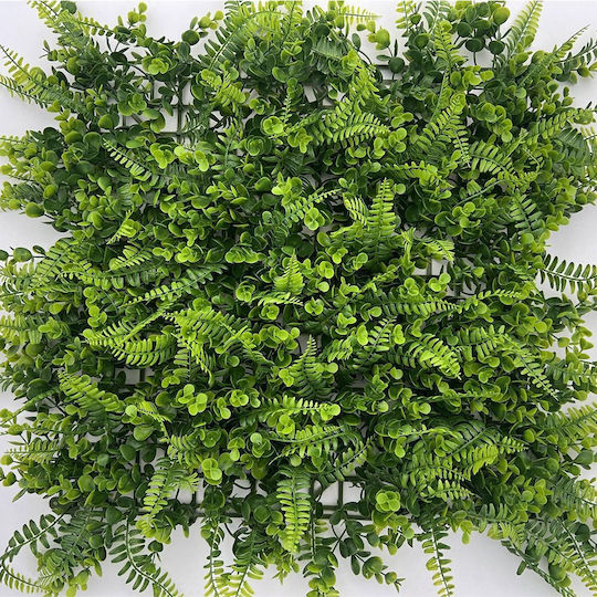 Supergreens Изкуствена панелна листва Папрат "Зайче краче" Зелена 50x50см
