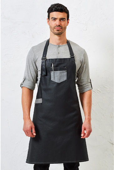 Premier Apron Full Body PR136 Navy Blue