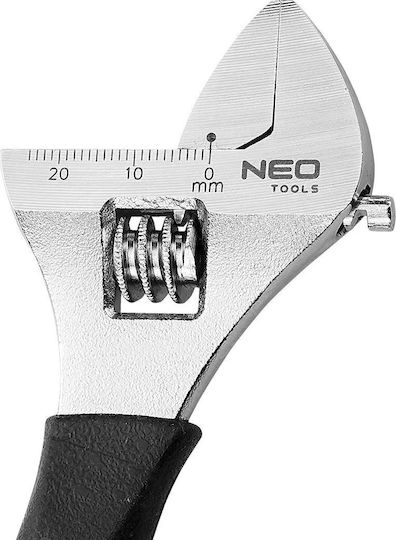 Neo Tools French Wrench with Adjustable Opening 23mm and Anti-Slip Handle 150mm