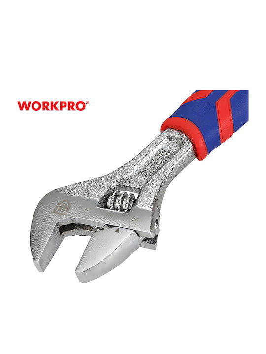 WorkPro French Wrench with Adjustable Opening 8mm 200mm