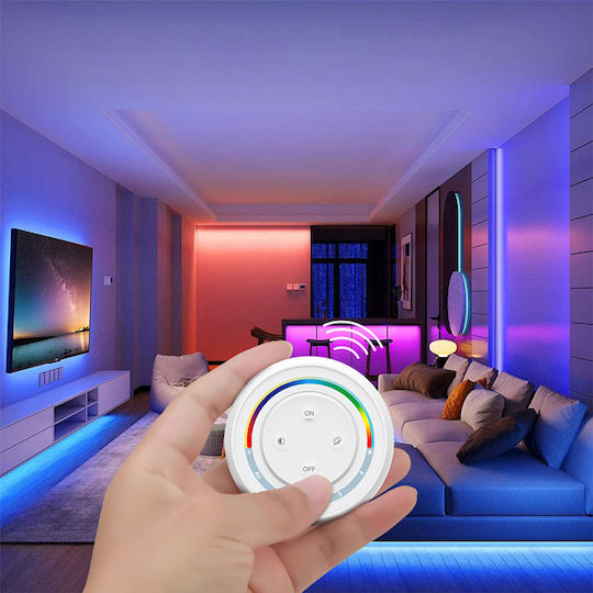 Eurolamp Wireless Wall Controller Rf Wifi Rgbw 4 Channels 145-71419