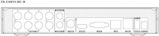 TVT DVR HVR TD-2108NS-HC