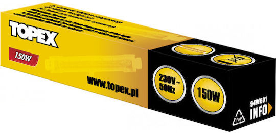 Topex Halogen Lamp for Socket R7S with Power 120W 230V