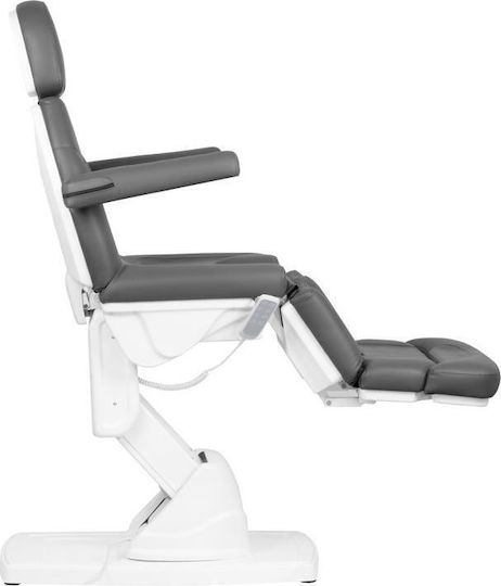 Activeshop Καρέκλα Αισθητικής Γκρι με Ρυθμιζόμενο Ύψος και Ηλεκτρική Ανύψωση
