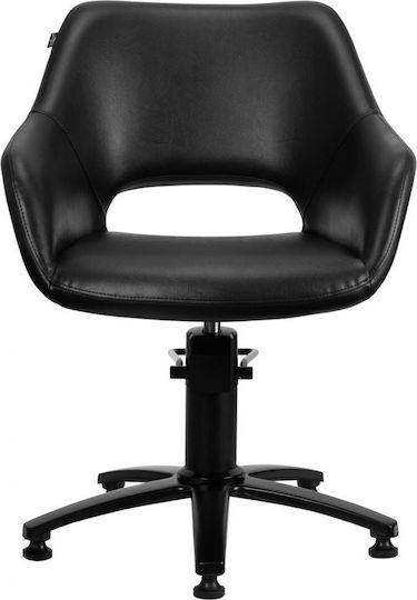 Activeshop Ηairdresser Chair with Adjustable Height Black