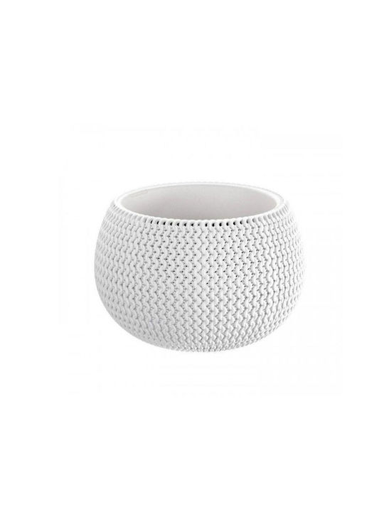 Ghiveci Prosperplast Splofy Bowl Alb 9 Lt Dksp370-s449