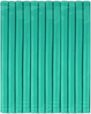 Dafnis Bigudiuri Flexibil Mic 8mm în Culoare Verde 12buc