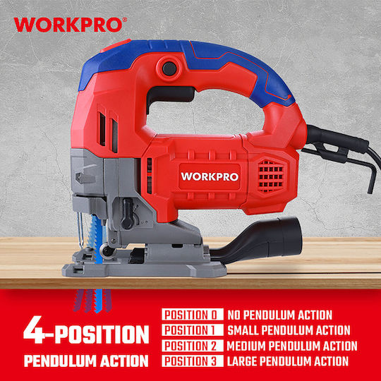 WorkPro WP471001CE Fierăstrău Reciprocant 750W