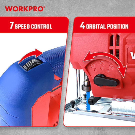 WorkPro WP471000CE Stichsäge 710W