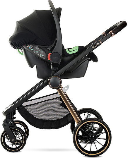 Lorelli Bianca Adjustable 3 in 1 Baby Stroller Suitable for Newborn Beige