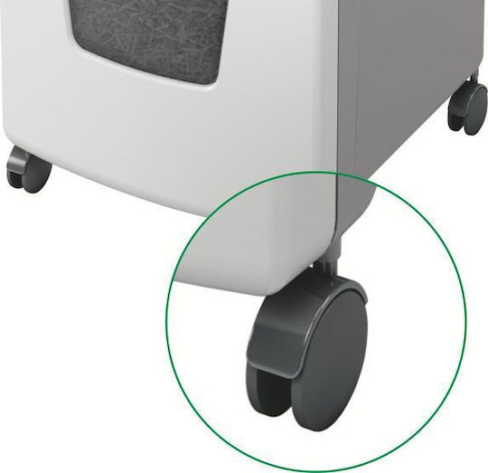 Leitz Καταστροφέας Εγγράφων 10 Φύλλων με Κάδο 110lt