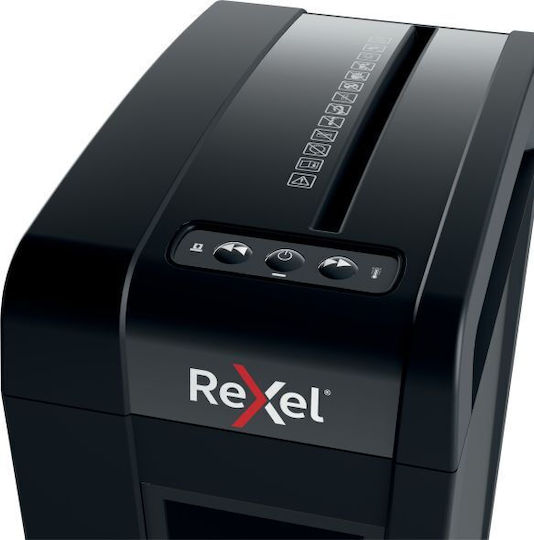 Rexel Καταστροφέας Εγγράφων X8-sl Cross Cut 8 Φύλλων με Κάδο 14lt