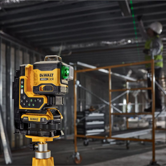 DEWALT Περιστροφικό Αλφάδι Laser Πράσινης Δέσμης 18V