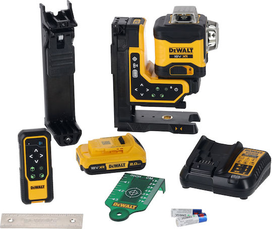 DEWALT Περιστροφικό Αλφάδι Laser Πράσινης Δέσμης 18V
