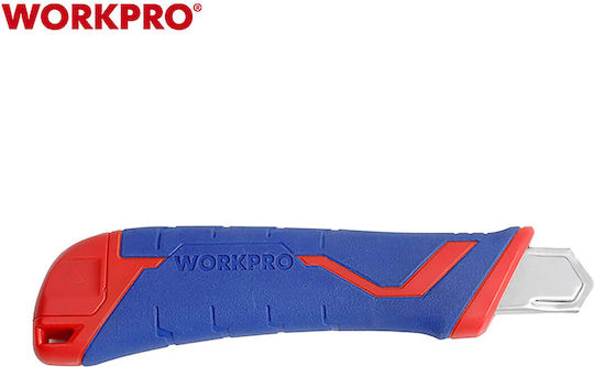 WorkPro Κοπίδι Φαλτσέτα Μοκέτας με Πλάτος Λάμας 18mm
