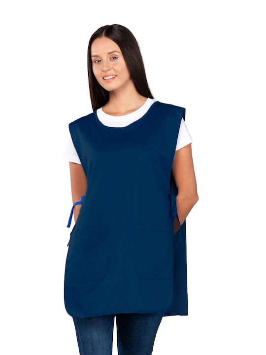 About Basics Ποδιά Εργασίας Super Market Navy Μπλε 00402B