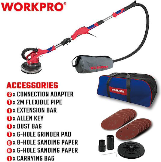 WorkPro Schleifmaschine Wand