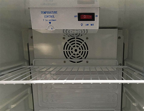 Ventus Ψυγείο Back Bar 101lt Μονόπορτο Υ84xΠ48xΒ53cm