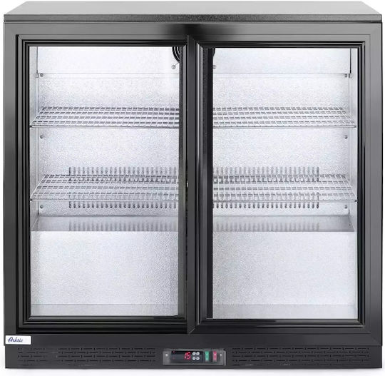 Hendi Frigider Frigidere pentru băuturi 225lt Cu două uși Înălțime90xLățime90xAdâncime50cm