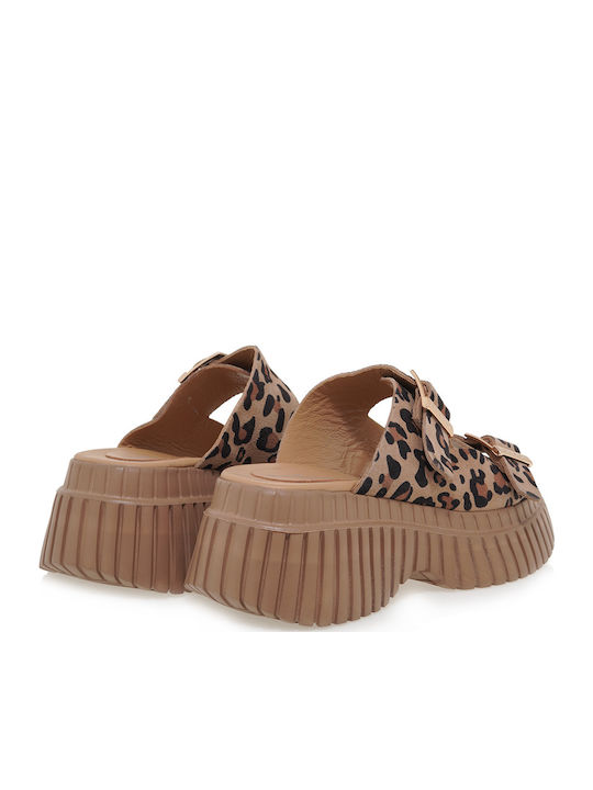 Γυναικεία Σανδάλια Flatforms LEOPAR