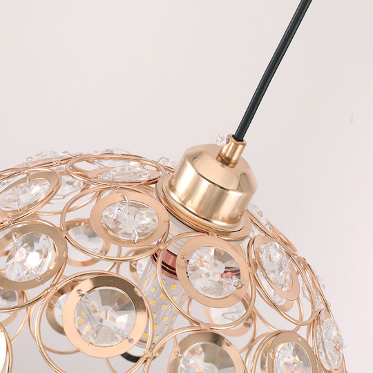 Agora Lighting Reglabil Lustră Auriu