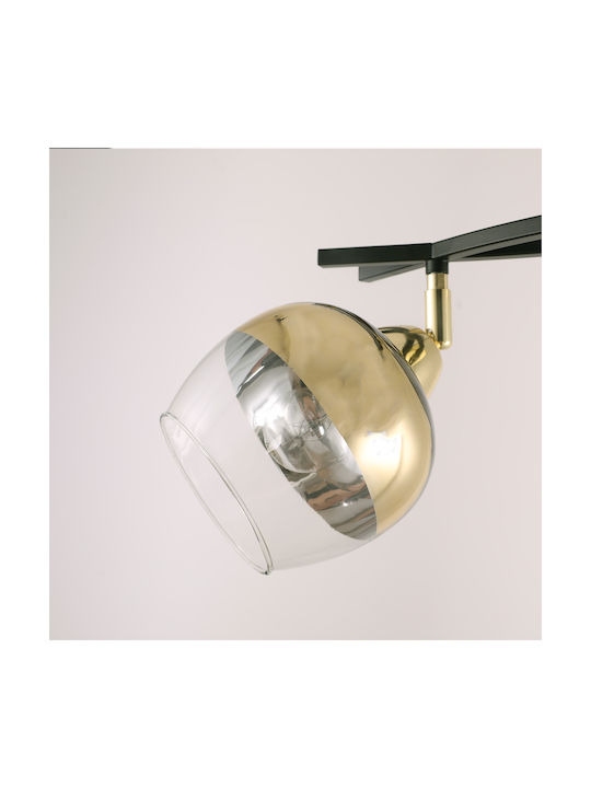 Agora Lighting Таванно осветление Gold с Фасунга E27