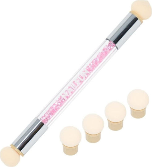 Acp Nail Brush Ombre Sponge Art Tool Πινέλο Νυχιών Ombre Sponge Κόκκινο