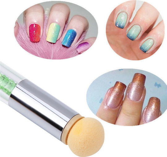 Acp Nail Brush Ombre Sponge Art Tool Πινέλο Νυχιών Ombre Sponge Κόκκινο