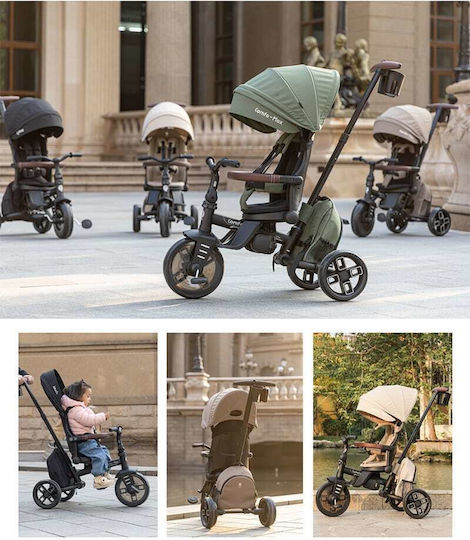 Q Play Comfo Max Foldable & Convertible 7 in 1 for 10 Months Brown