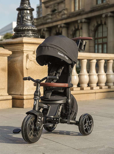 Q Play Comfo Max Foldable & Convertible 7 in 1 for 10 Months Brown