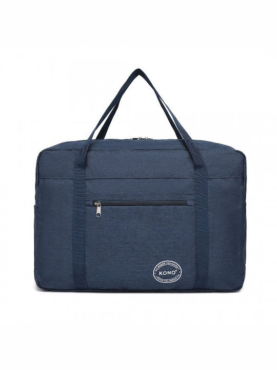 Miss Lulu Foldable Waterproof Storage Cabin Travel Handbag Navy Miss Lulu Foldable Waterproof Storage Cabin Travel Handbag Navy