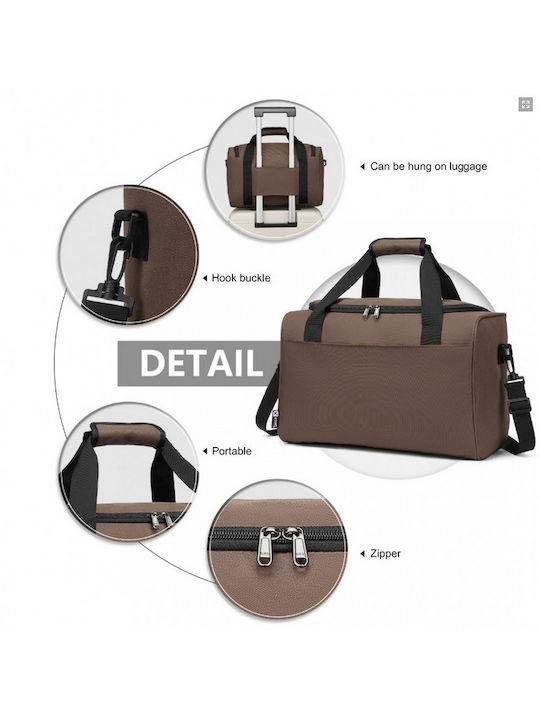 Miss Lulu Structured Travel Duffle Bag
