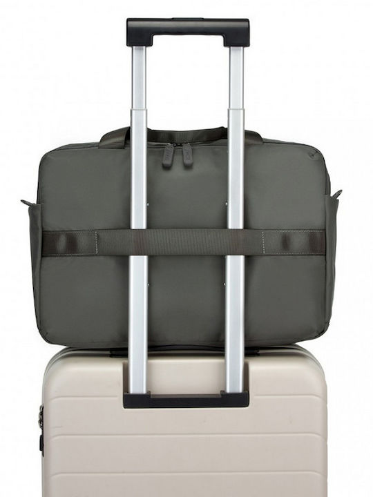 Miss Lulu Water-Resistant Travel Bag Laptop Sleeve Multi-Functional Tote Business Weekend Large Capacity Men Women Gray