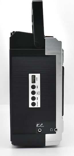 Soundmaster Преносима Аудиосистема с USB Касетофон Bluetooth Черен