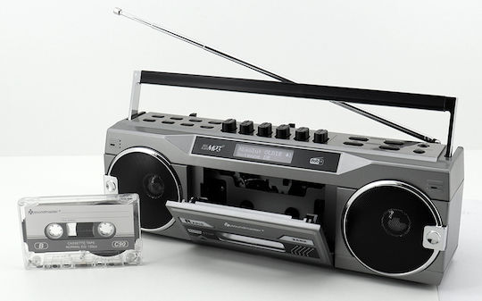 Soundmaster Player Radio-CD Portabil Cu USB Bluetooth Negru