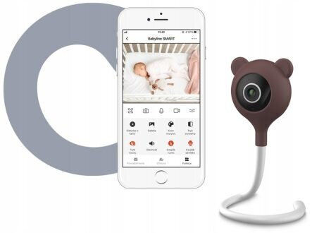 Lionelo Babyline Smart Wireless Baby Monitor Camera & Audio , with Two-way Communication & Lullabies